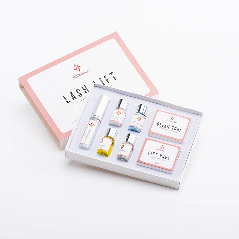 ICONSIGN Eyelash Perm Kit Lash Lift Tools With Rods YBrushes