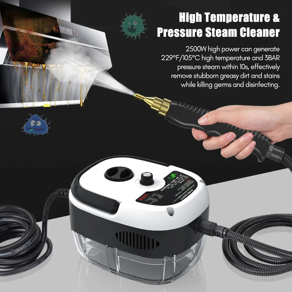 TOPINCN 110V High Temperature Portable Handheld Steam Cleaner