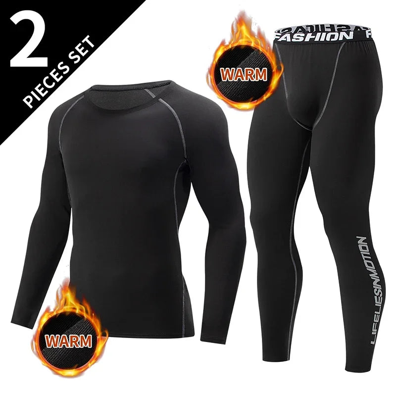 Men's Warm Ski Suit 2-Piece Corset Jacket Trousers