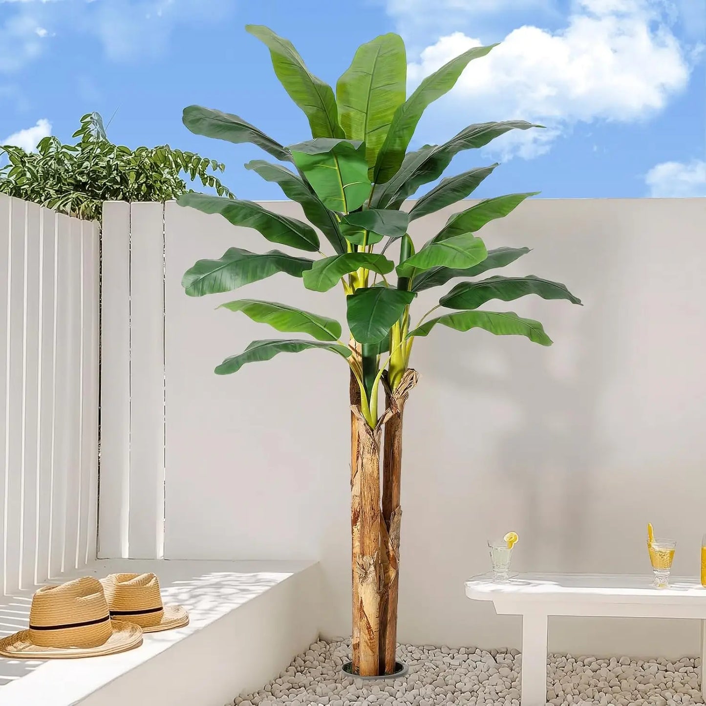 Guangdong Banana Tree Artificial With Planter Home Decor