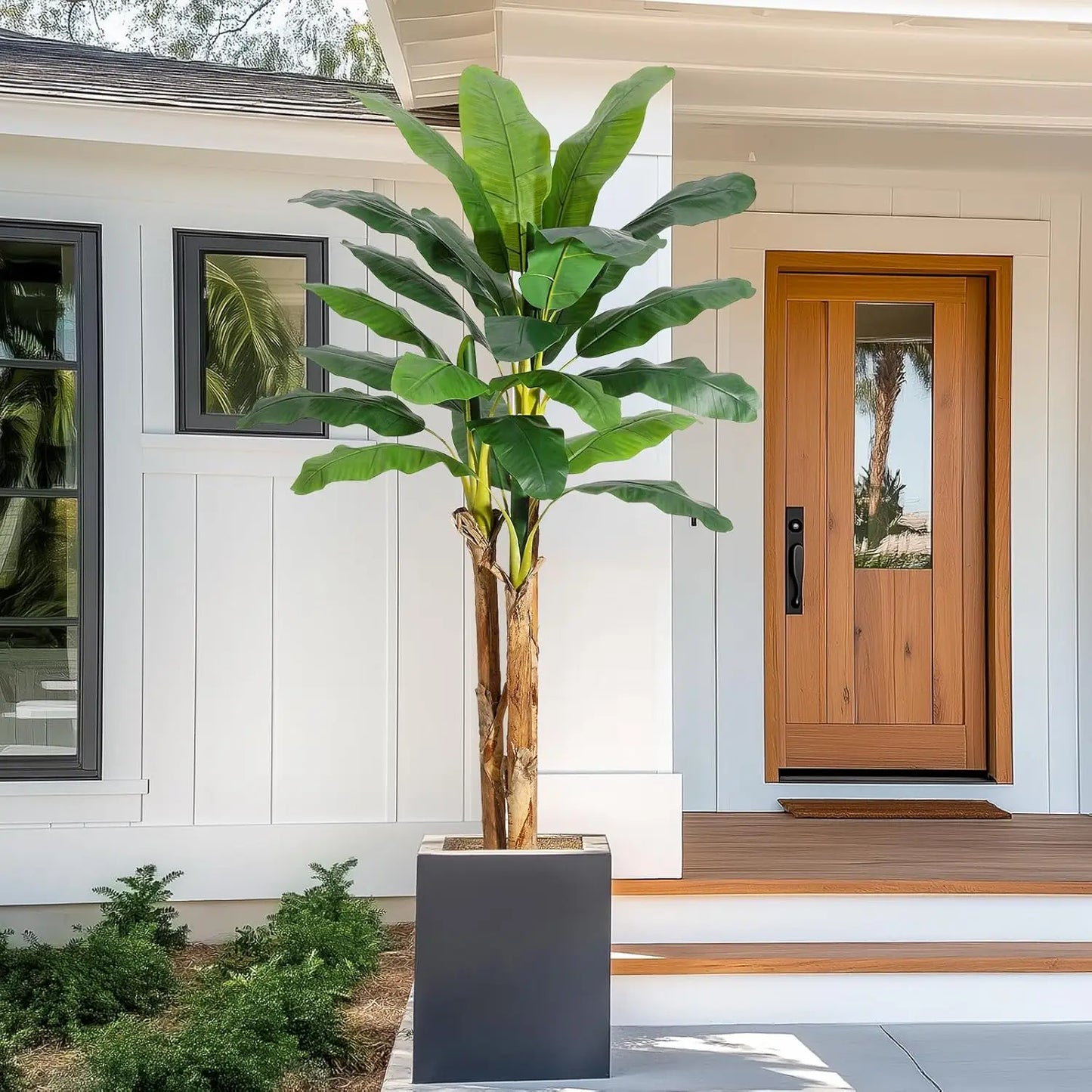 Guangdong Banana Tree Artificial With Planter Home Decor