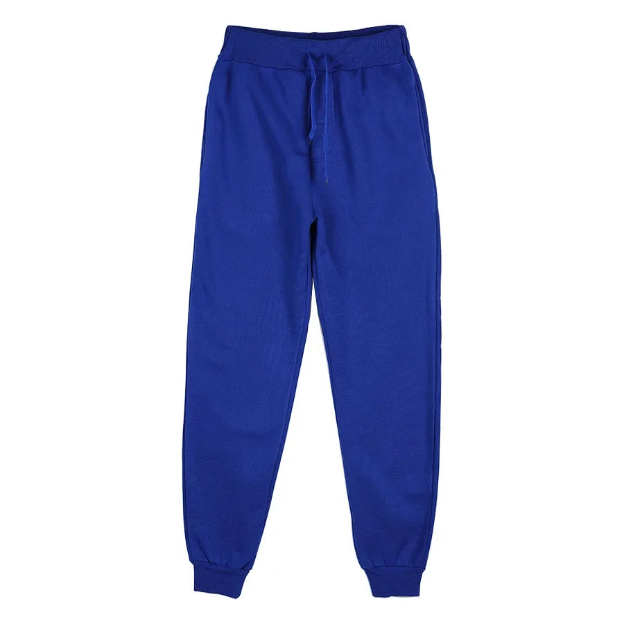 Unisex Fleece Jogger Sweatpants Casual Streetwear For Running