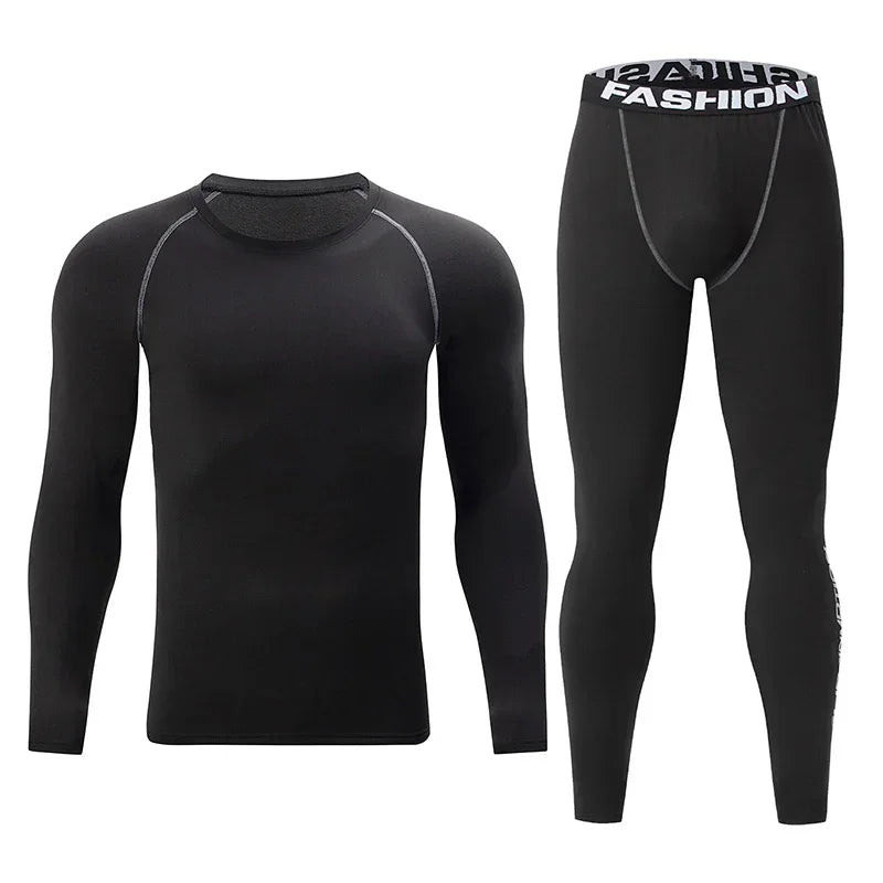 Men's Warm Ski Suit 2-Piece Corset Jacket Trousers