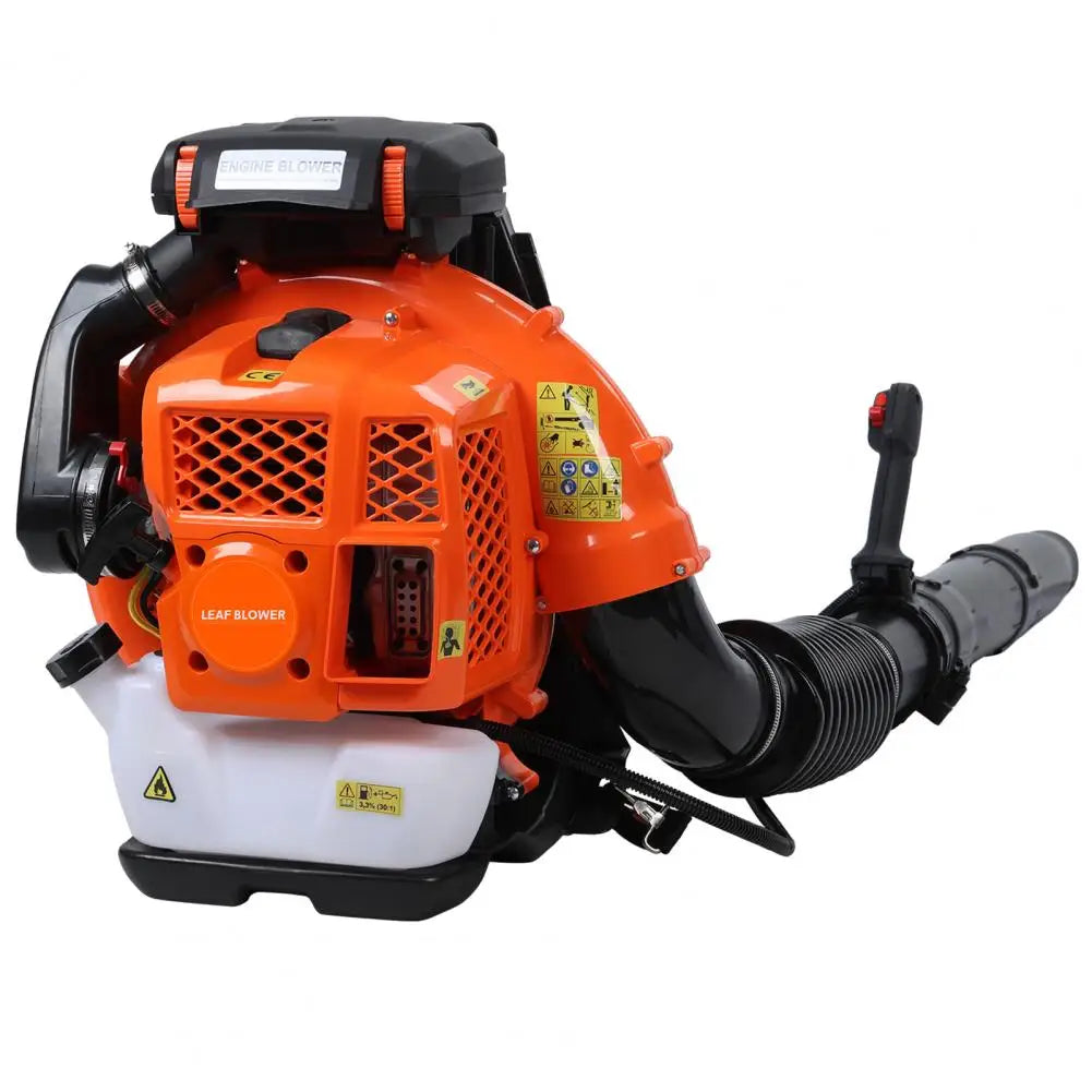 80cc Backpack Gas Leaf Blower 900 CFM IndustrialGradePerformance Debris Clearing