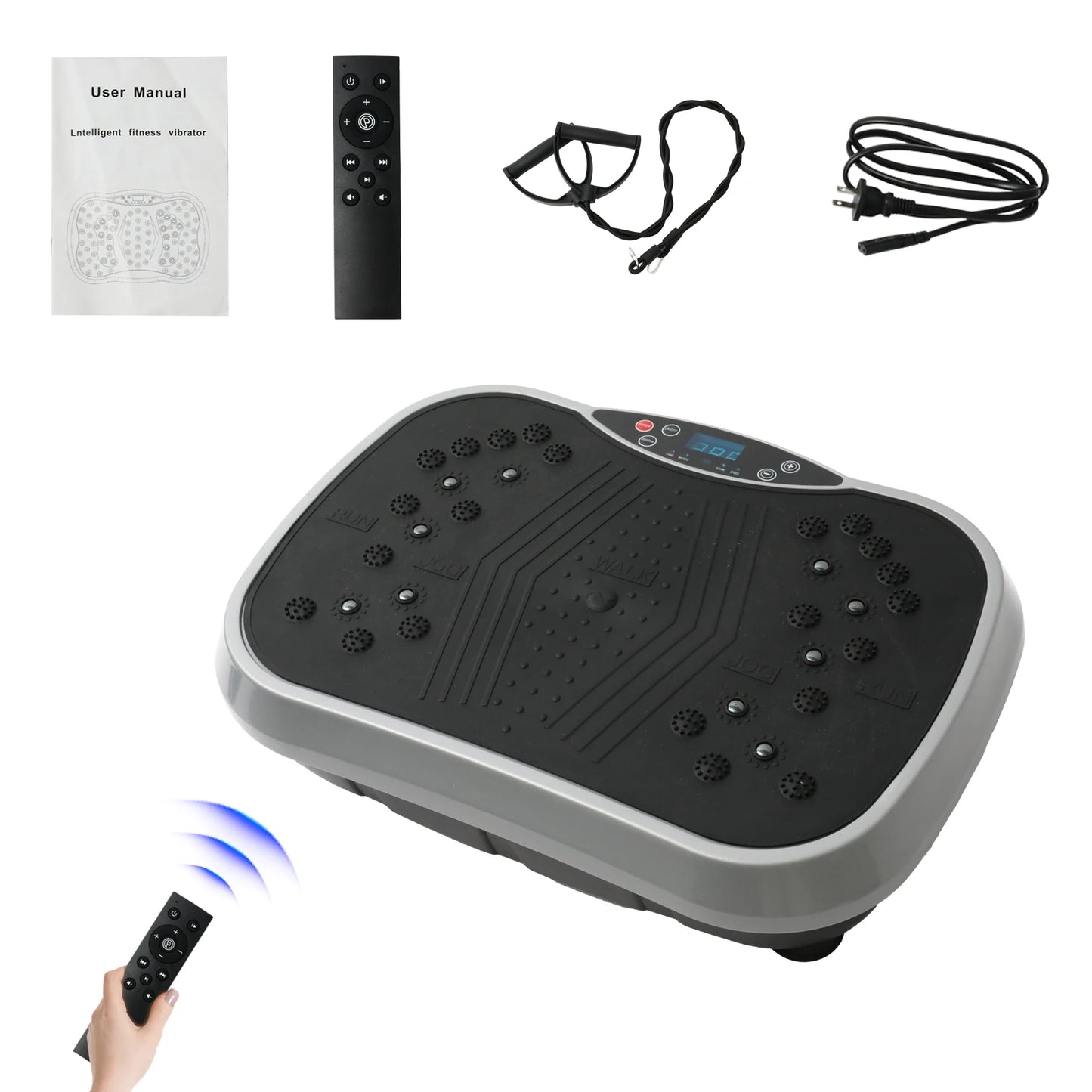 H Vibration Plate Exercise Machine For Body Fat Burning