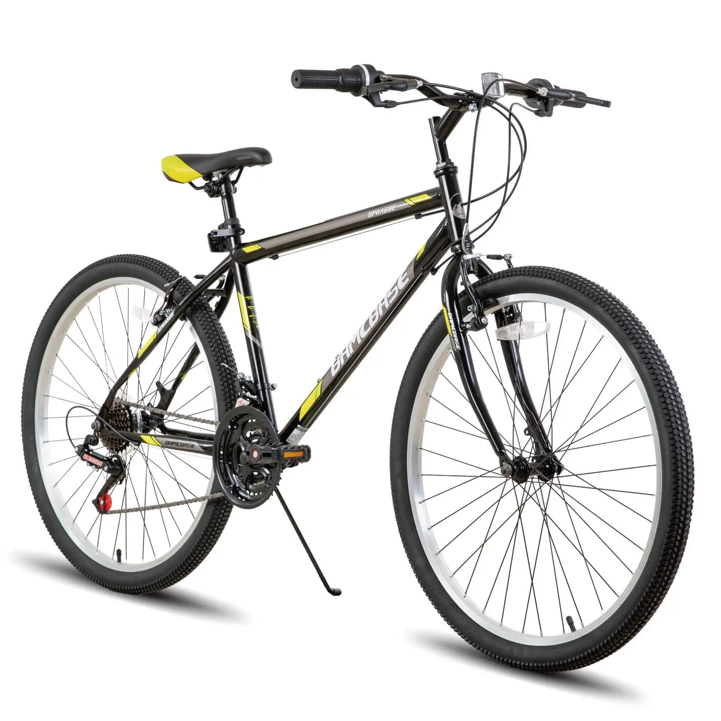 JOYSTAR Mountain Bike 21 Speed Hardtail Steel Frame For Adults