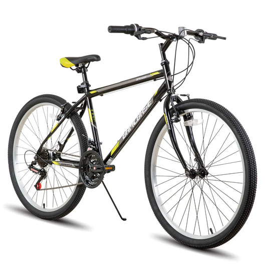 JOYSTAR Mountain Bike 21 Speed Hardtail Steel Frame For Adults