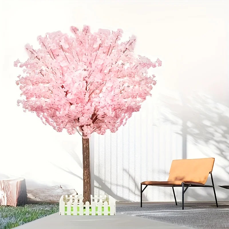 Handcrafted Artificial Cherry Blossom Tree For Exquisite Oriental Interiors Decor