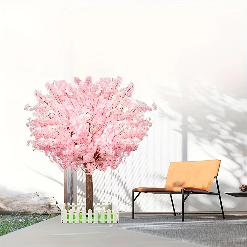 Handcrafted Artificial Cherry Blossom Tree For Exquisite Oriental Interiors Decor