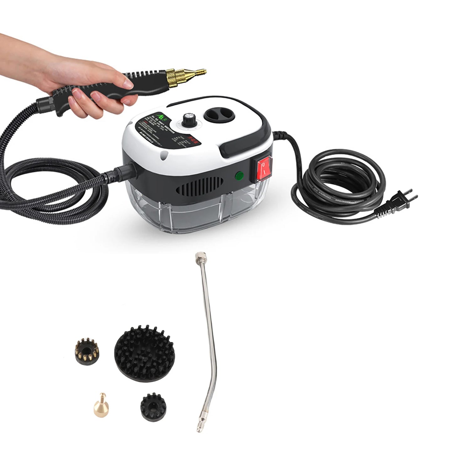 TOPINCN 110V High Temperature Portable Handheld Steam Cleaner