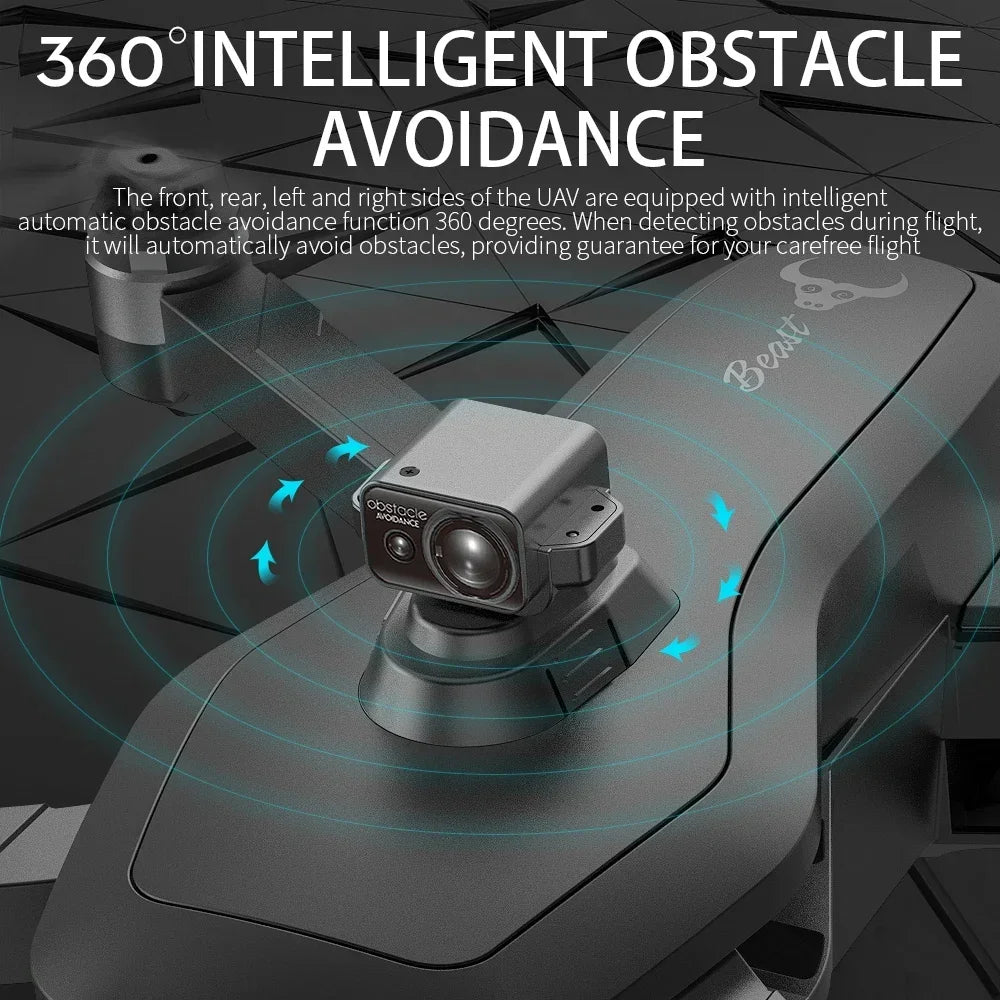 ISHOWTIENDA ZLL SG906 MAX1 Professional FPV 4K Drone With 3 Axis Gimbal GPS Obstacle Avoidance