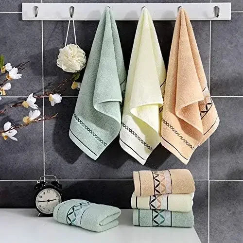 Zhejiang 4 Pack Pure Cotton Hand Towels 100 Percent Cotton