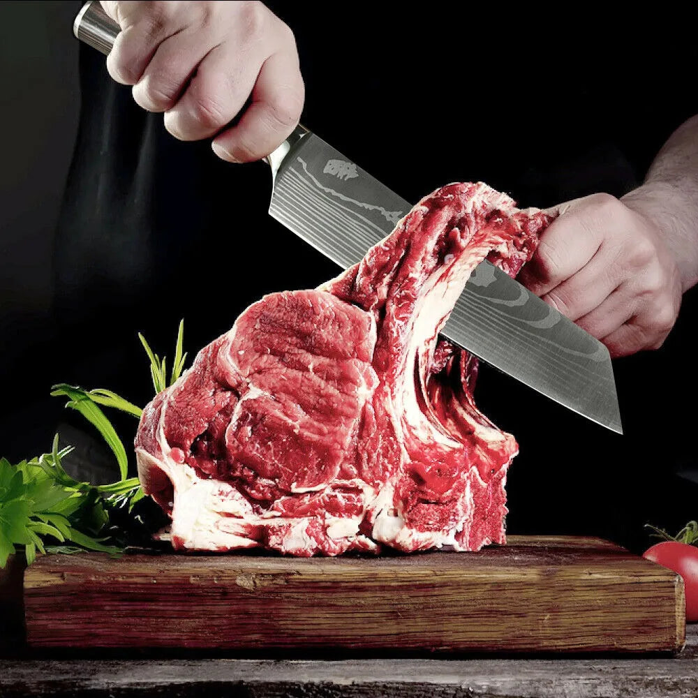 MDHAND Kiritsuke Knife Professional Japanese Chef Knife Stainless Steel Precision