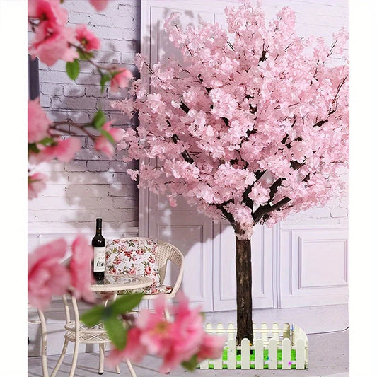 Handcrafted Artificial Cherry Blossom Tree For Exquisite Oriental Interiors Decor