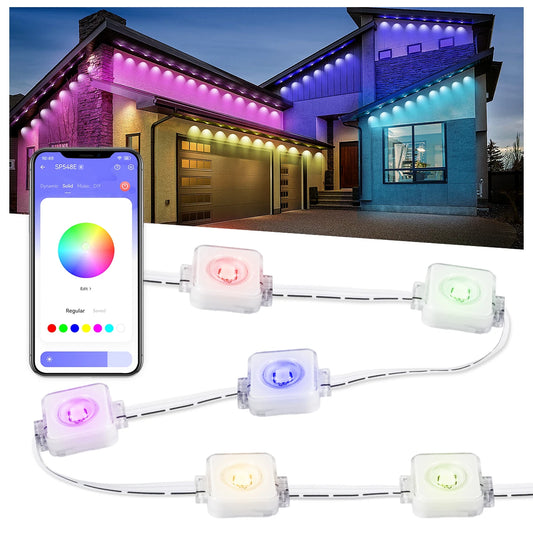 Aiopp Permanent Outdoor Lights Smart RGB IP68 Waterproof IlluminationTechnologies