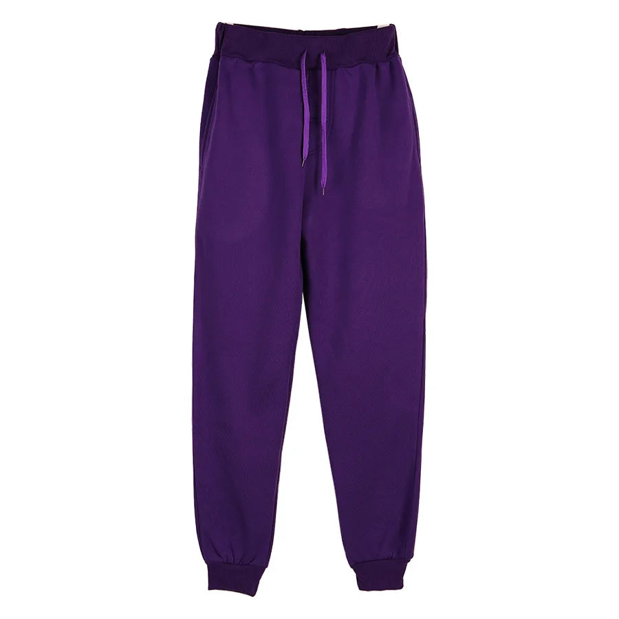 Unisex Fleece Jogger Sweatpants Casual Streetwear For Running