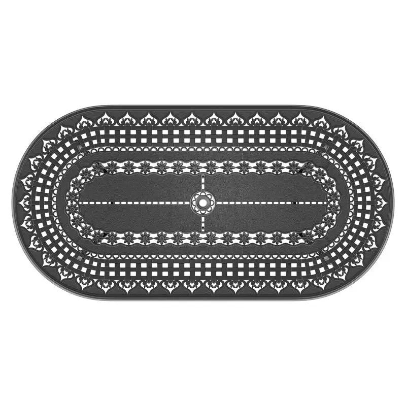 General Use WeatherResistantDurable 9Piece CastAluminum OutdoorPatio Furniture Set Collection