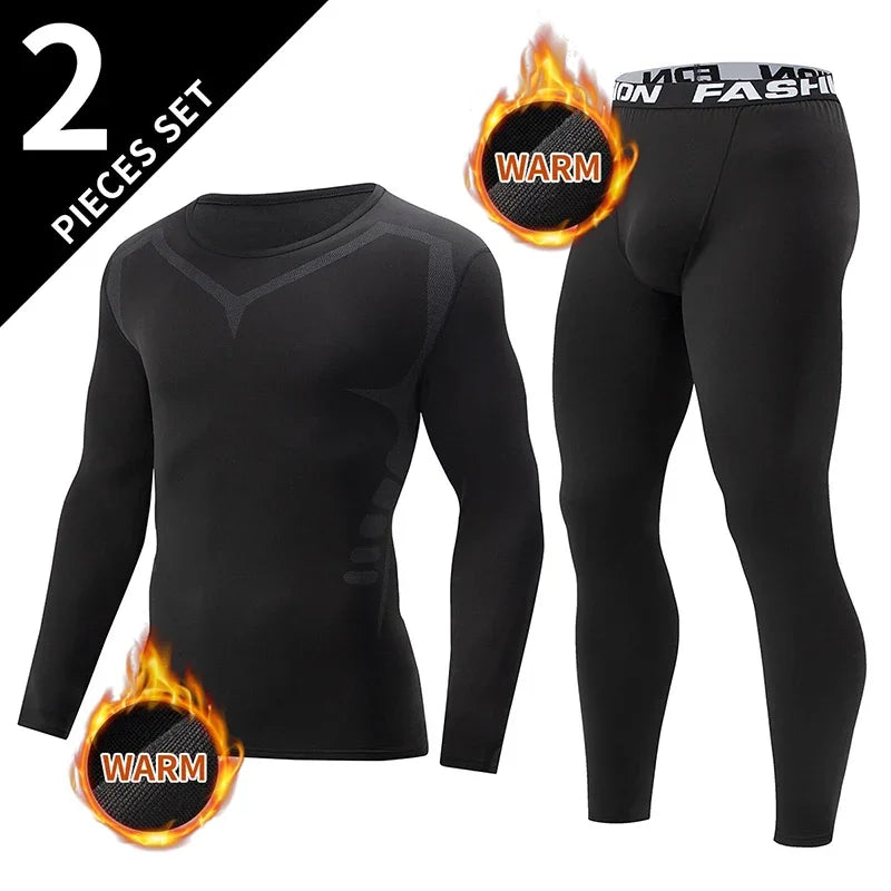 Men's Warm Ski Suit 2-Piece Corset Jacket Trousers