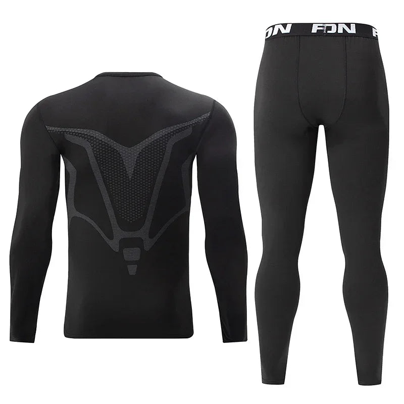 Men's Warm Ski Suit 2-Piece Corset Jacket Trousers