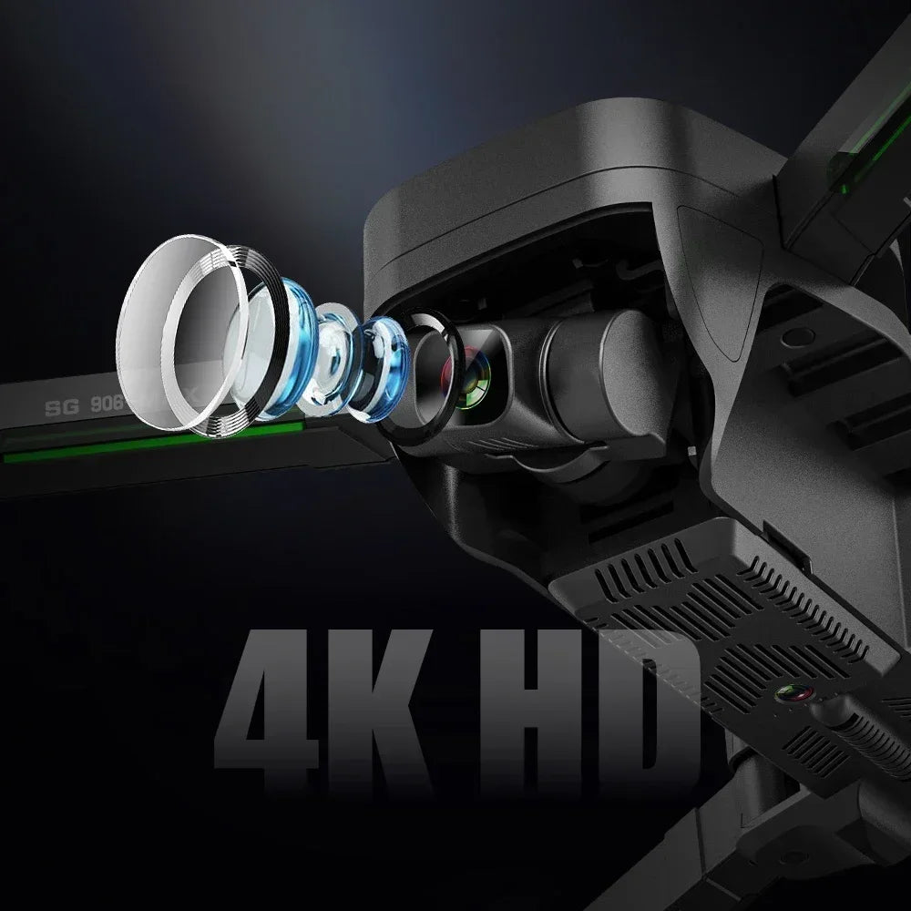 ISHOWTIENDA ZLL SG906 MAX1 Professional FPV 4K Drone With 3 Axis Gimbal GPS Obstacle Avoidance