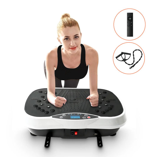 H Vibration Plate Exercise Machine For Body Fat Burning