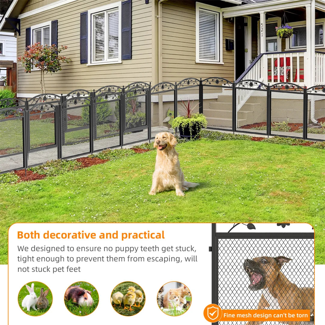 BINGOPAW Heavy Duty Dog Playpen With Waterproof Pad For Whelping