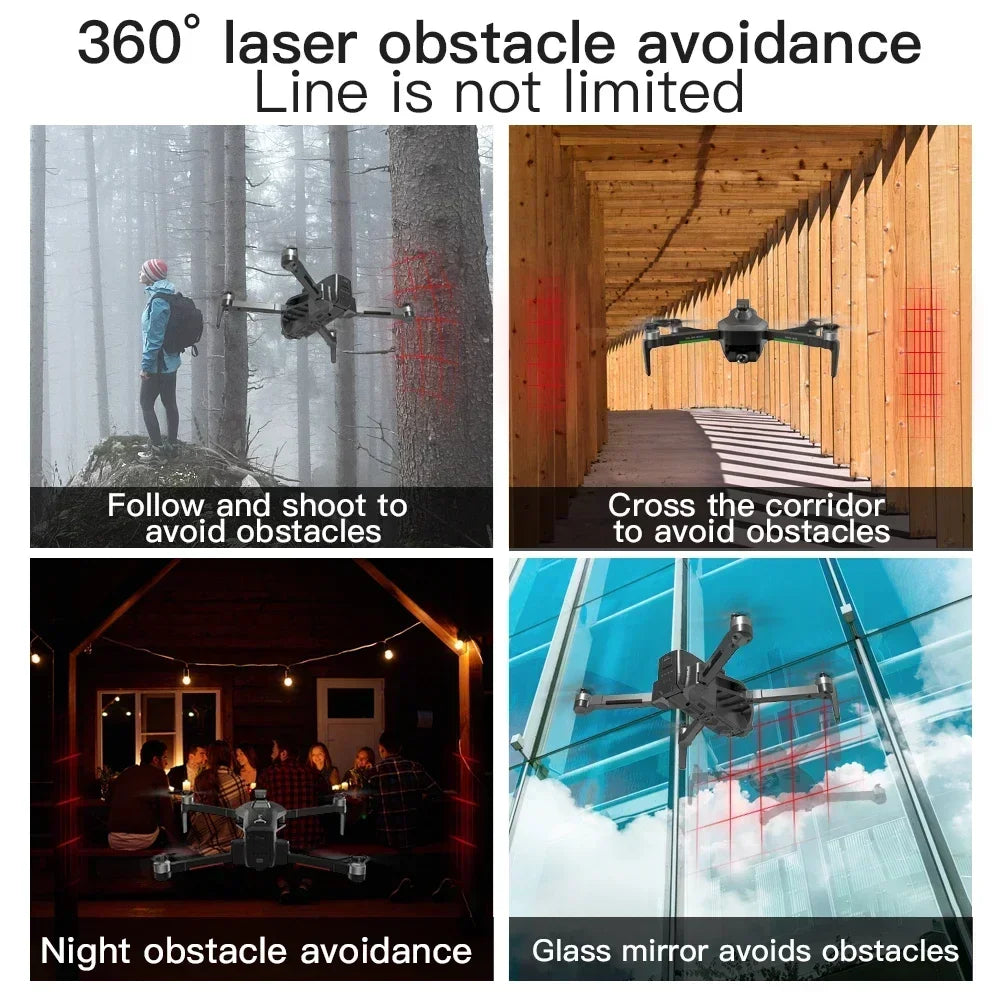 ISHOWTIENDA ZLL SG906 MAX1 Professional FPV 4K Drone With 3 Axis Gimbal GPS Obstacle Avoidance