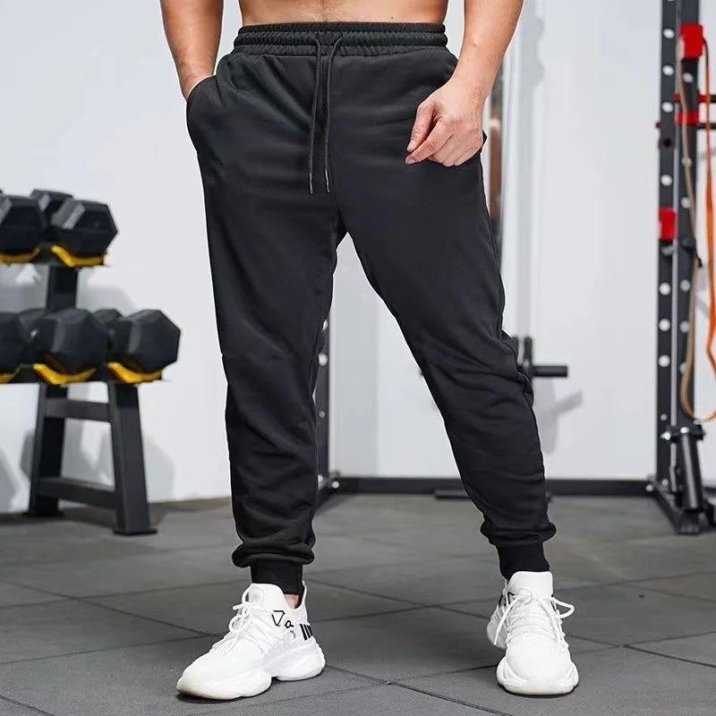 Unisex Fleece Jogger Sweatpants Casual Streetwear For Running