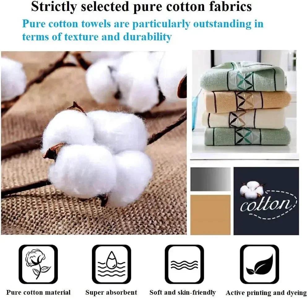Zhejiang 4 Pack Pure Cotton Hand Towels 100 Percent Cotton