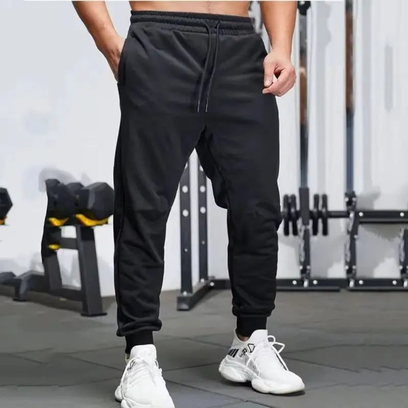 Unisex Fleece Jogger Sweatpants Casual Streetwear For Running